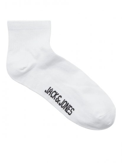 Jack & Jones Leon Chaussettes de tennis Blanc lot de 3 - Sous-vêtements & bain - Sous-vêtements Grande Taille