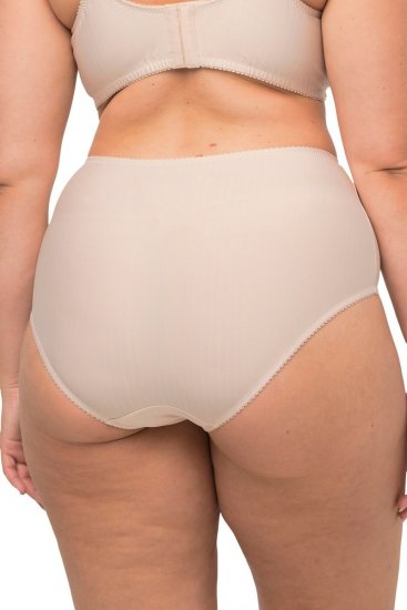 Ulla Popken 800279 Culottes à rayures lot de 2 Blanc cassé - Culottes - 
