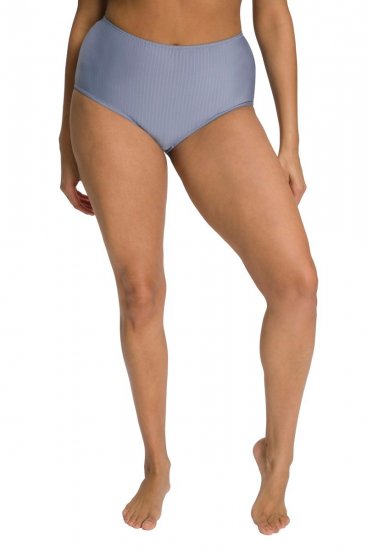 Ulla Popken 800279 Culottes à rayures lot de 2 Bleu clair - Culottes - 