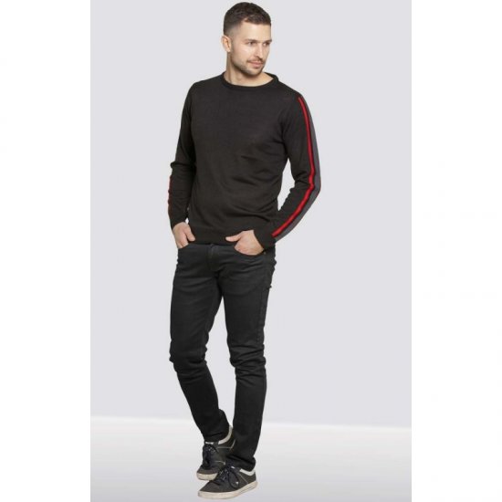 D555 Orlando Sweater Black - Sweatshirts & hoodies - Sweatshirts/Hoodies grande taille homme