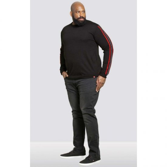 D555 Orlando Sweater Black - Sweatshirts & hoodies - Sweatshirts/Hoodies grande taille homme