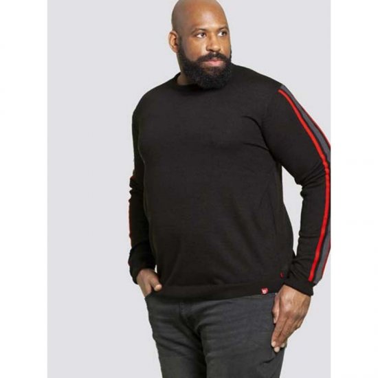 D555 Orlando Sweater Black - Sweatshirts & hoodies - Sweatshirts/Hoodies grande taille homme