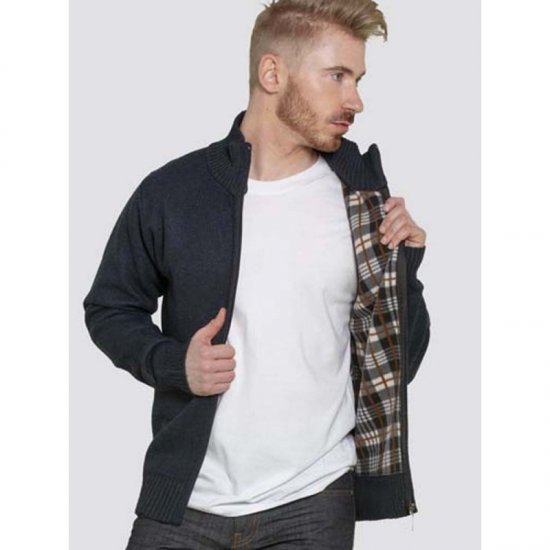 D555 Braxton Sweater Navy - Sweatshirts & hoodies - Sweatshirts/Hoodies grande taille homme