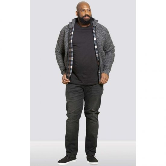 D555 Braxton Sweater Charcoal - Sweatshirts & hoodies - Sweatshirts/Hoodies grande taille homme