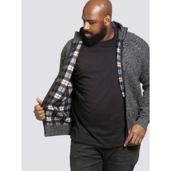 D555 Braxton Sweater Charcoal - Sweatshirts & hoodies - Sweatshirts/Hoodies grande taille homme