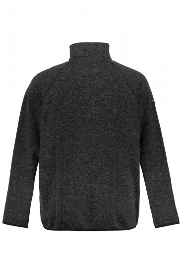 Jay-Pi 802394 Veste polaire tricotée Noir - Vestes - Vestes Homme Grandes Tailles