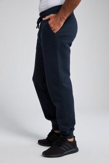 Jay-Pi 804175 Pantalon de jogging coupe ajustée avec poches latérales Bleu marine - Pantalons/shorts de survêtement - Survêtement/jogging grandes tailles