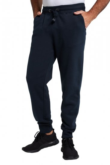 Jay-Pi 804175 Pantalon de jogging coupe ajustée avec poches latérales Bleu marine - Pantalons/shorts de survêtement - Survêtement/jogging grandes tailles