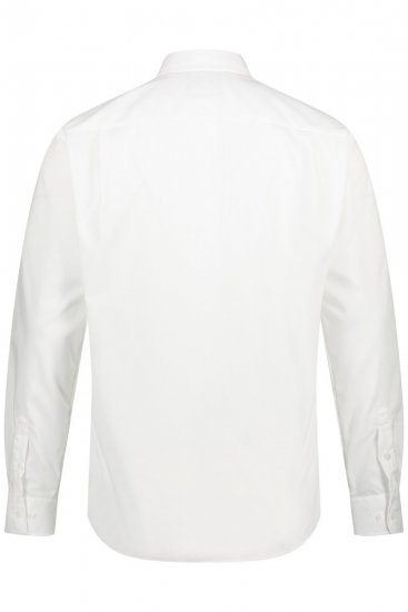 JP1880 804890 Chemise business sans repassage manches longues Blanc - Chemises - Chemises Grandes Tailles Hommes