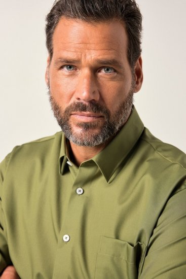 JP1880 Shirt Business Long Sleeve Green - Chemises - Chemises Grandes Tailles Hommes