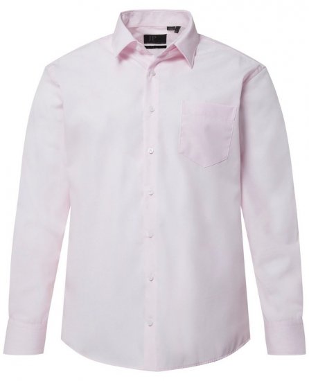 JP1880 Shirt Business Long Sleeve Pink - Chemises - Chemises Grandes Tailles Hommes