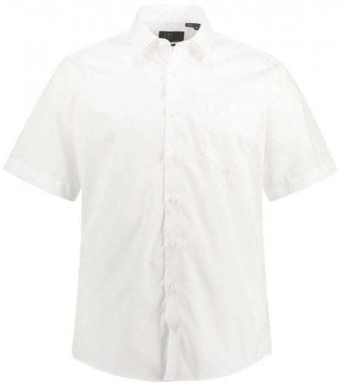 JP1880 804891 Chemise à manches courtes Blanc TALL - TALL chemises - Chemises TALL grande longueur