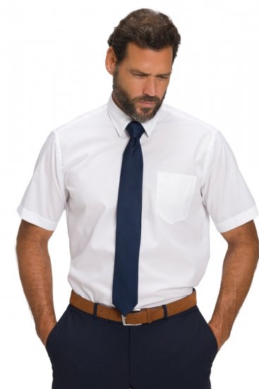 JP1880 804891 Chemise à manches courtes Blanc TALL - TALL chemises - Chemises TALL grande longueur