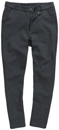 JP1880 New York Flexnamic Chino en jersey Anthracite - Costumes - Costumes grandes tailles 