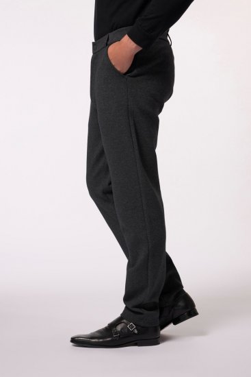 JP1880 New York Flexnamic Chino en jersey Anthracite - Costumes - Costumes grandes tailles 
