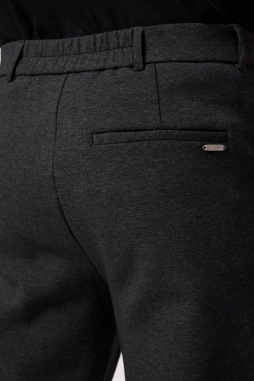 JP1880 New York Flexnamic Chino en jersey Anthracite - Costumes - Costumes grandes tailles 