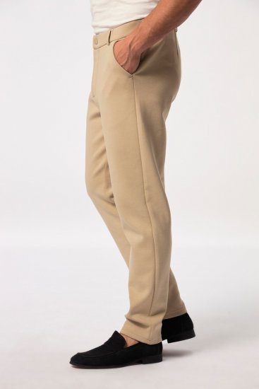 JP1880 New York Flexnamic Chino en jersey Beige - Costumes - Costumes grandes tailles 