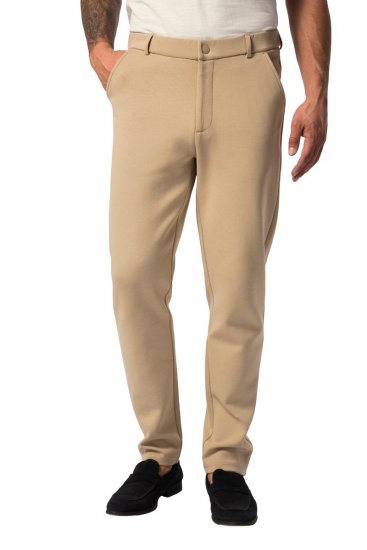 JP1880 New York Flexnamic Chino en jersey Beige - Costumes - Costumes grandes tailles 