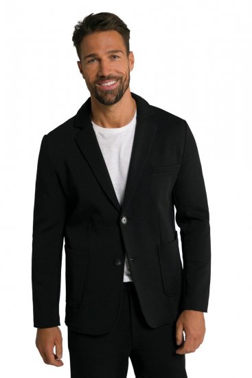 JP1880 New York Flexnamic Blazer en jersey Noir - Costumes - Costumes grandes tailles 