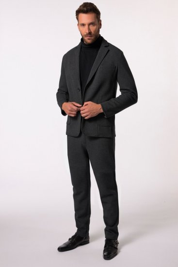 JP1880 New York Flexnamic Blazer en jersey Gris foncé - Costumes - Costumes grandes tailles 