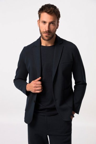 JP1880 New York Flexnamic Blazer en jersey Bleu marine - Costumes - Costumes grandes tailles 