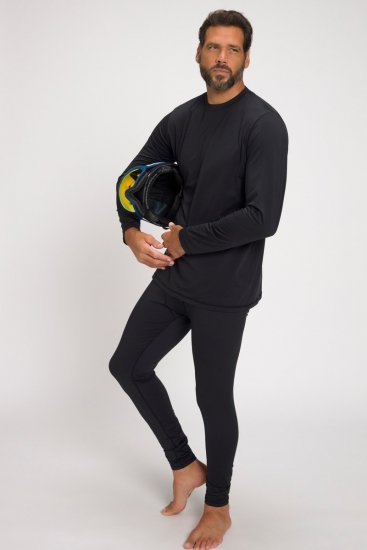Jay-Pi 807664 Caleçon long en matière technique Noir - Sous-vêtements & bain - Sous-vêtements Grande Taille