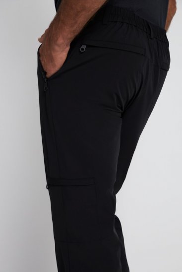 JP1880 Jay-Pi Flexnamic QuickDry Trekking Pants Black - Sport & outdoor - Vêtements de sport grande taille 