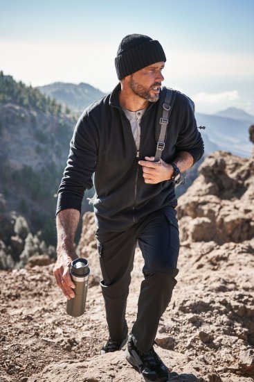 JP1880 Jay-Pi Softshell Pants Black - Sport & outdoor - Vêtements de sport grande taille 