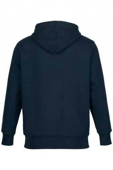 JAY-PI Hoodie with Soft Brushed Interior Navy - Sweatshirts & hoodies - Sweatshirts/Hoodies grande taille homme