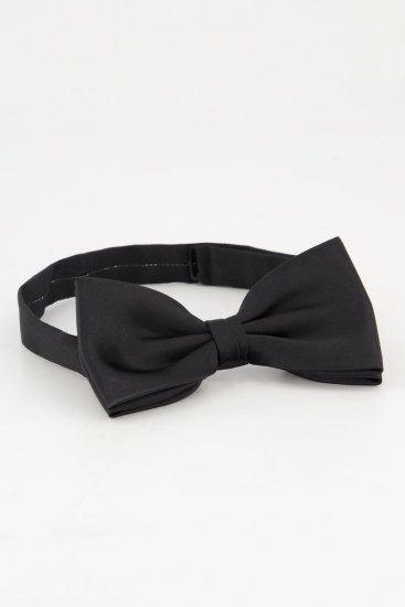 JP1880 809044 Nœud papillon en soie Noir - Cravates et nœuds papillon - 