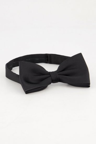 JP1880 809044 Nœud papillon en soie Noir - Cravates et nœuds papillon - 