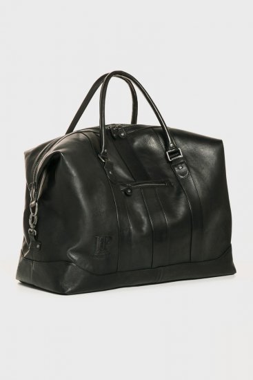 JP1880 810787 Sac de voyage en cuir d'agneau nappa Noir - Sacs - 
