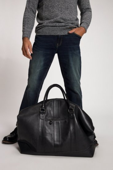 JP1880 810787 Sac de voyage en cuir d'agneau nappa Noir - Sacs - 