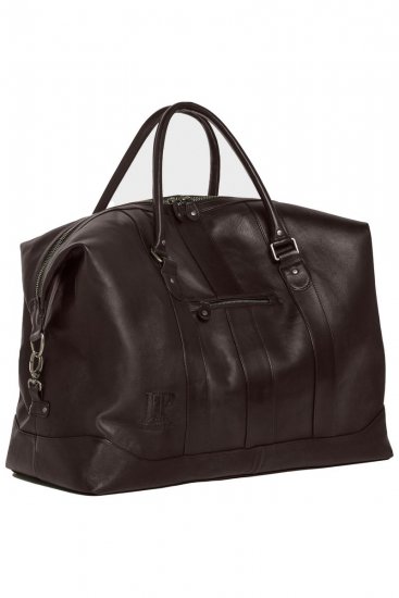JP1880 810787 Sac de voyage en cuir d'agneau nappa Marron foncé - Sacs - 