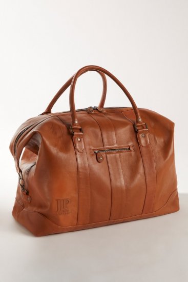 JP1880 810787 Sac de voyage en cuir d'agneau nappa Marron cognac - Sacs - 