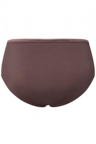 Ulla Popken 811602 Culottes en dentelle Marron - Culottes - 