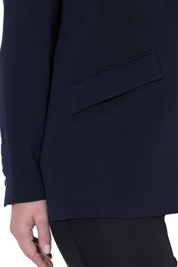 Ulla Popken 811944 Blazer classique Bleu marine - Blazers - Blazers grande taille pour femme