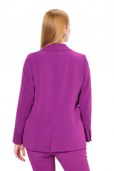Ulla Popken 811944 Blazer classique Prune - Blazers - Blazers grande taille pour femme