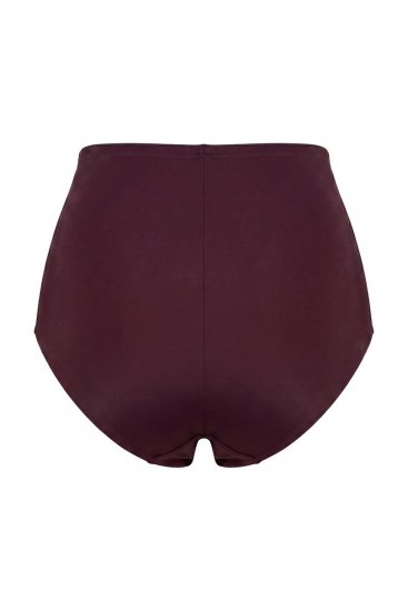Ulla Popken 813137 Culotte gainante taille haute Bordeaux - Lingerie gainante - 