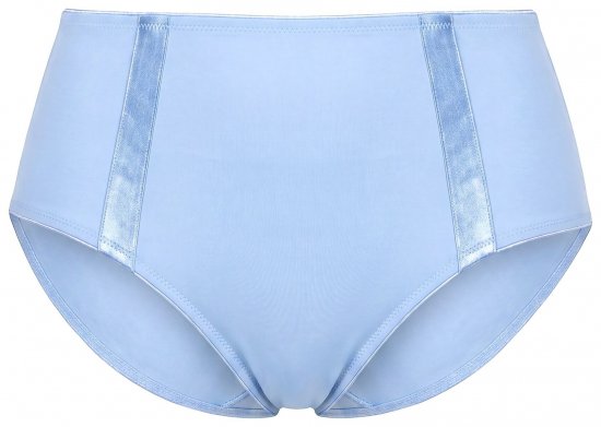 Ulla Popken 815268 Culottes à rayures Bleu clair - Culottes - 