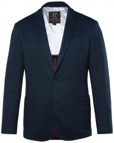 JP1880 815431 Blazer avec doublure partielle légère Bleu marine - Costumes - Costumes grandes tailles 