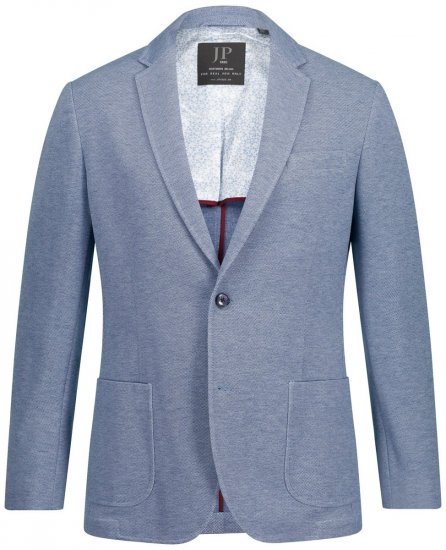 JP1880 815431 Blazer avec doublure partielle légère Bleu mer - Costumes - Costumes grandes tailles 