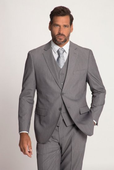 JP1880 Keos Flexnamic Blazer Gris acier - Costumes - Costumes grandes tailles 