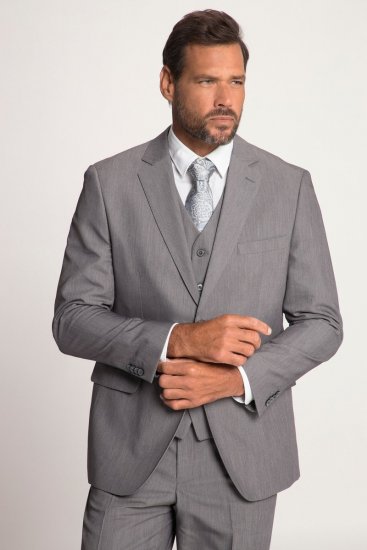 JP1880 Keos Flexnamic Blazer Gris acier - Costumes - Costumes grandes tailles 