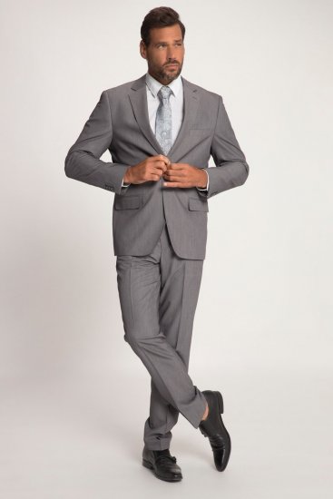 JP1880 Keos Flexnamic Blazer Gris acier - Costumes - Costumes grandes tailles 