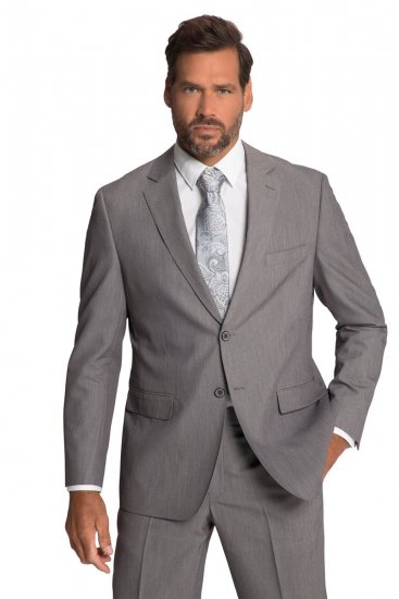 JP1880 Keos Flexnamic Blazer Gris acier - Costumes - Costumes grandes tailles 
