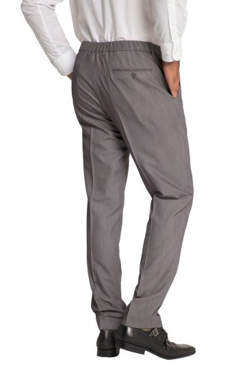 JP1880 Keos Flexnamic Pantalon de costume Gris acier - Costumes - Costumes grandes tailles 