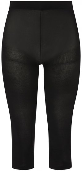 Ulla Popken 815580 Legging collant 3/4 avec protection des cuisses 80 den Noir - Collants & chaussettes - 