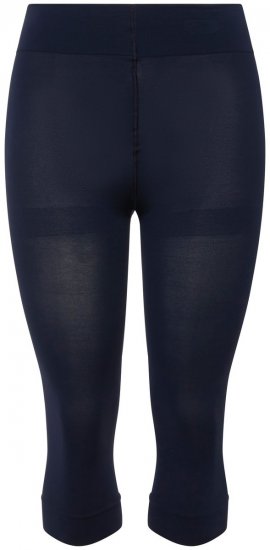 Ulla Popken 815580 Legging collant 3/4 avec protection des cuisses 80 den Bleu marine - Collants & chaussettes - 