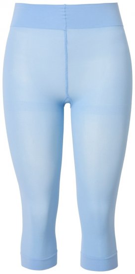Ulla Popken 815580 Legging collant 3/4 avec protection des cuisses 80 den Bleu clair - Collants & chaussettes - 